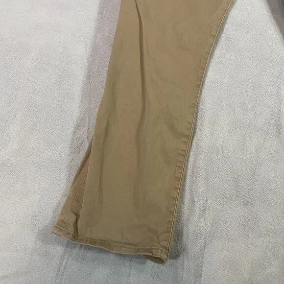 Lee Extreme Motion Pants Mens Size 34x30 Straight Fit Tapered Leg Tan Stretch - Picture 3 of 15
